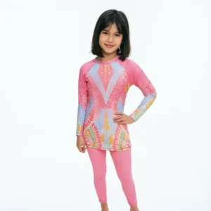 Girls' swimsuit - مايوة بناتي بوركيني محير