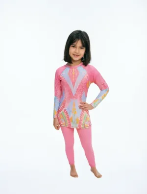Girls' swimsuit - مايوة بناتي بوركيني محير