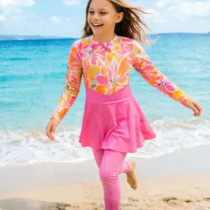 Girls' swimsuit - مايوة بناتي بوركيني محير