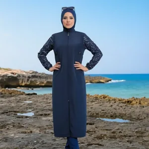 Waterproof Swimsuit - مايوة حريمي مكون من 4 قطع