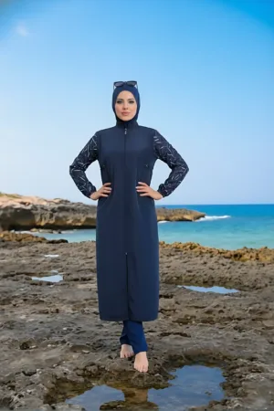 Waterproof Swimsuit - مايوة حريمي مكون من 4 قطع
