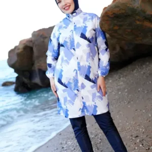 Waterproof Modest Burkini  - مايوة بوركيني حريمي ضد المياة