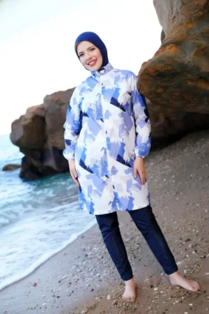 Waterproof Modest Burkini  - مايوة بوركيني حريمي ضد المياة