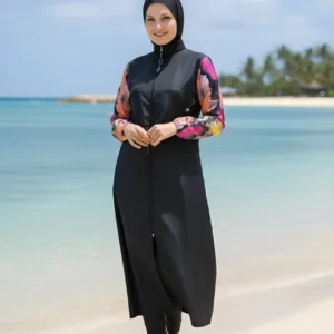 Waterproof Swimsuit - مايوة حريمي مكون من 4 قطع