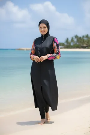 Waterproof Swimsuit - مايوة حريمي مكون من 4 قطع