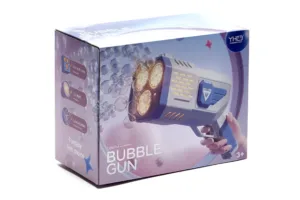 Bubble Gun for Kids,  36  Holes - ( usb ) مسدس بابلز كهربائي  36  فتحة بمنفذ