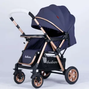 Belecoo 511 Stroller - Grey - عربة اطفال بليكو موديل 511