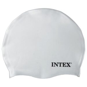 Intex Silicone Swim Cap - كاب سباحة سيليكون مرن من إنتكس