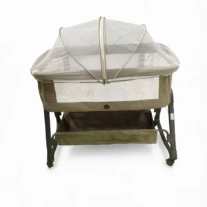 Baby Bed BurBay - سرير اطفال بورباي بناموسية
