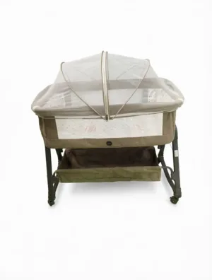 Baby Bed BurBay - سرير اطفال بورباي بناموسية