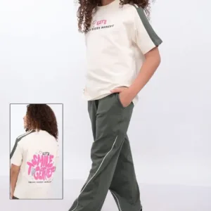 Girls 2-Piece Suit | T-Shirt & Pants