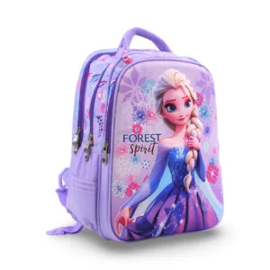 BZ Elsa Backpack with Trolley Sleeve 17 Inches – Purple