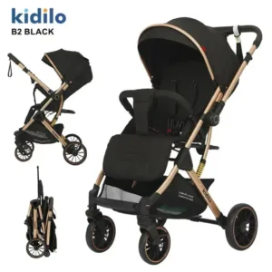 Kidilo Baby Stroller B2 - Black