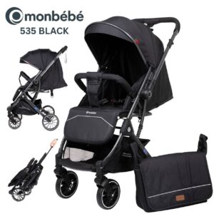 Monbebe Stroller 535 - Black