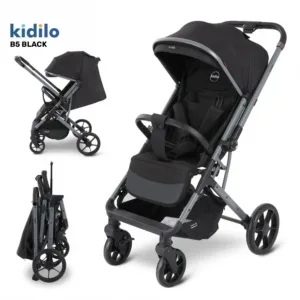 Baby Stroller Kidilo B5 - Black