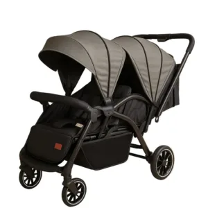 Kidilo LB200 - Twin Stroller - Khaki